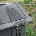 thumbnail image 3 of Pet Cat Bed with Insulation - Waterproof Oxford Cloth, Raised Base, Windproof and Rainproof, for Indoor Outdoor Use, Multiple Sizes, 3 of 8