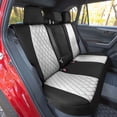 thumbnail image 3 of For Toyota RAV4 2019-2024 XLE | LE | XLE Premium | Limited (Not for Hybrid/Adventure/TRD Off-Road/Prime) FH Group Neoprene Custom Fit Car Seat Covers - Rear Set Gray, 3 of 8
