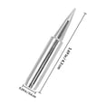 thumbnail image 2 of Houderco 10Ud Puntas Para Soldador Sin Plata Compatibles Con De Soldar Industriales, 2 of 8