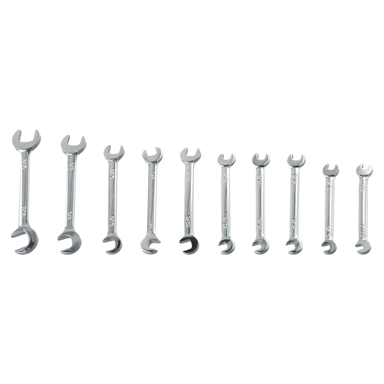 20 Pcs Combination Spanner Set Small Wrench Metric SAE Imperial Portable Tool