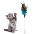 thumbnail image 4 of 2PCS Cat Teasers Interactive Elastic Bell Kitten Wands Cat Play Toys Cat Wands, 4 of 10