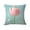 B, variant on Throw Pillow Covers 45 cm x 45 cm Double Sided Flower Print Artificial Velvet Spring Decor for Living Room Bed Sofa