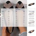 thumbnail image 3 of Abomasnow Womens Flock Peep Toe Rhinestone Decor Slip‑On Dress Flat Shoes Work Office Casual Wedding Party Shoes, 3 of 9