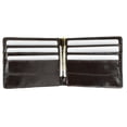 thumbnail image 3 of Eel Skin Soft Leather Bifold Wallet with Center Money Clip E 717, 3 of 3