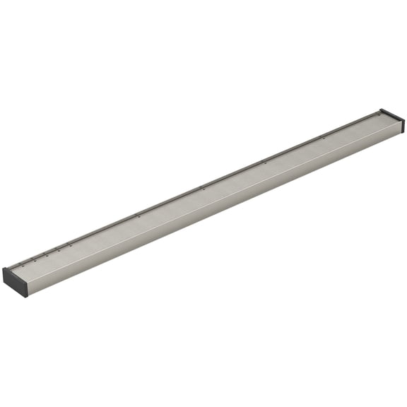 Kohler 80647-BNK 2.5 x 36 in. Linear Drain Grate with Tile in Panel - Anodized Brushed Nickel