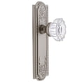 thumbnail image 3 of Grandeur 822710 Parthenon Solid Brass Rose Passage Door Knob Set - Nickel, 3 of 3