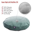 thumbnail image 2 of Majestic Pet | Villa Velvet Round Pet Bed For Dogs, Removable Cover, Azure, Medium, 2 of 5