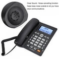 thumbnail image 4 of Answering Machine Clear Sound Corded Phone With Speakerphone For Telephone Home Calculator, 4 of 9