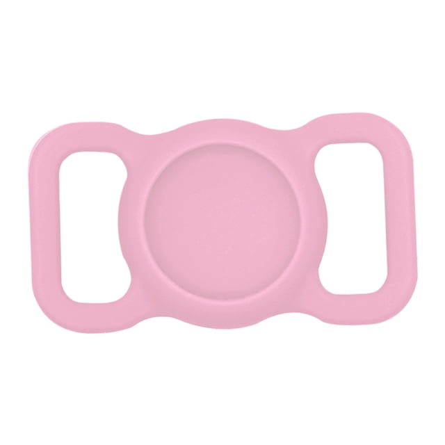 Billuyoard Funda protectora de silicona para mascotas, buscador de GPS, y gato, lazo para Airtags para Locator Tracker, Suministros para perros rosado Billuyoard PT000451-09B
