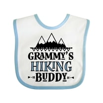 Inktastic Grammy Hiking Buddy Hiker Boys Baby Bib