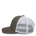 thumbnail image 5 of Outdoor Cap MBW-800CB Chambray Platinum Series Mesh Back Cap-Heathered Brown/White, 5 of 8