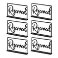 thumbnail image 1 of Letreros de acrílico para preestablecer bodas Gloria Signos reservados, 1 of 9
