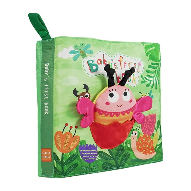 Libro de tela Viaje Toy Inteligencia Desarrollo de la inteligencia del recién nacido Libro del juguete sensorial del recién nacido para edades de 0 a