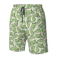 thumbnail image 6 of Uemuo Cute Crocodile Pattern Men's Swim Trunks Hawaiian Beach Bathing Suit Swimsuits Beach Quick-Dry Shorts with Pockets-XX-Large, 6 of 9