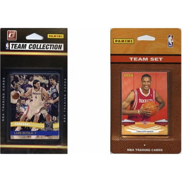 C & I Collectables ROCKETS2TS NBA Houston Rockets 2 Different Licensed Trading Card Team Sets