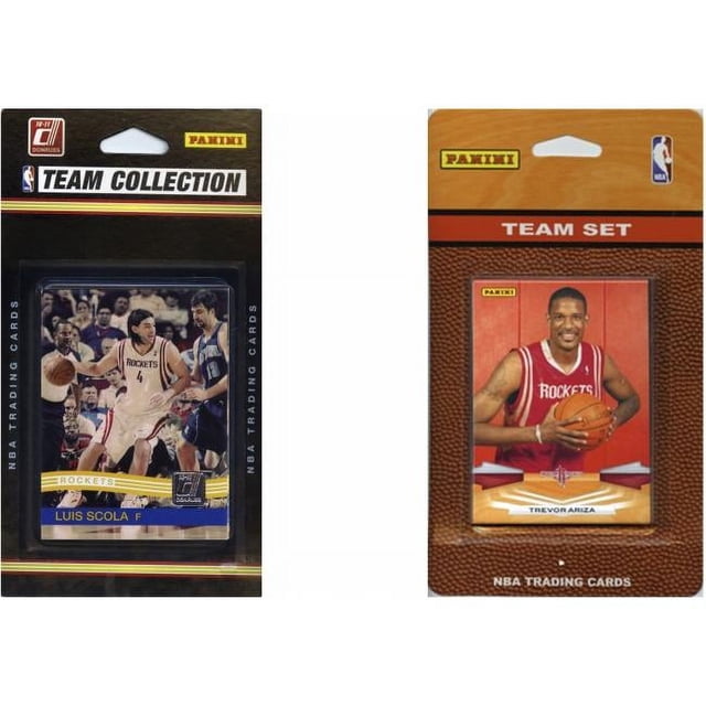 C & I Collectables ROCKETS2TS NBA Houston Rockets 2 Different Licensed Trading Card Team Sets
