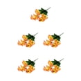 thumbnail image 3 of Monstrate 3x Iris simulado Japonica Decoraciones para el hogar color naranja, 3 of 6