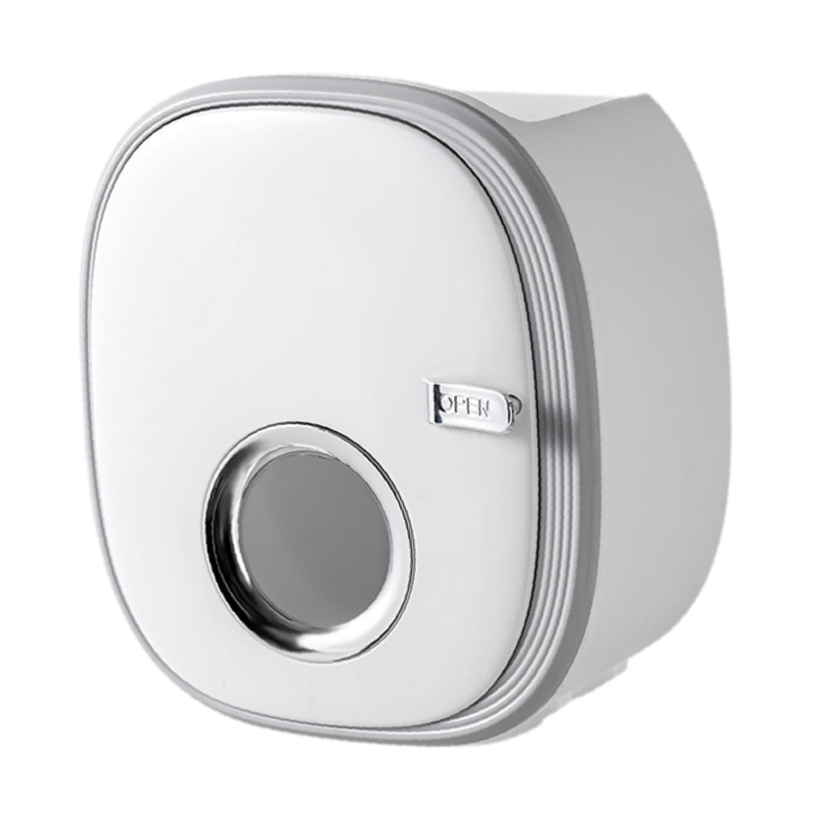 Fiocias Toilet Tissue Paper Holder Wall Mount Waterproof Large Modern Double Layer Phone A