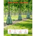 thumbnail image 5 of Tree Watering Bag 4 Packs 20 Gallons Slow Release Tree Drip Irrigation Bag, 5 of 10
