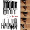 thumbnail image 3 of 8 piezas, cortador de tapones de acero inoxidable, herramienta de corte para carpintería, brocas para tapones de madera, brocas para cortador de tapones de madera, 6 mm, 10 mm, 13, 3 of 5