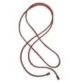 thumbnail image 1 of Cinturón de cuero PU para mujer, cinturón delgado elástico con lazo automático, banda de cintura delgada Beige Hugo cinturón, 1 of 10