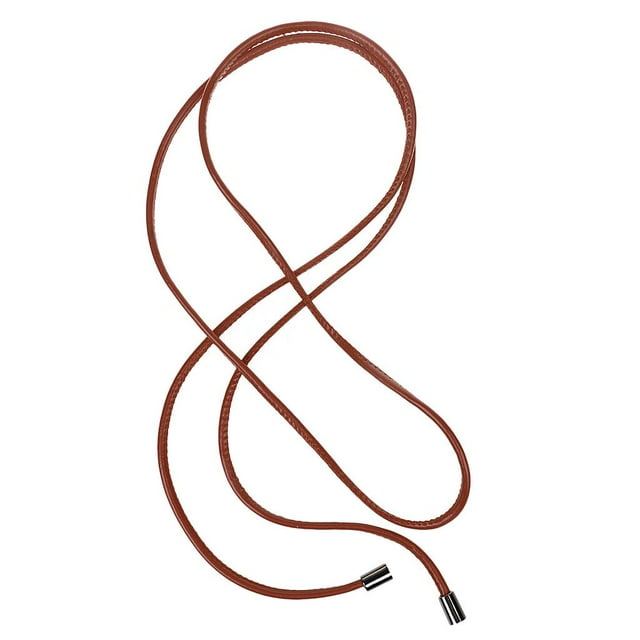 Cinturón de cuero PU para mujer, cinturón delgado elástico con lazo automático, banda de cintura delgada Beige Hugo cinturón
