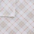 thumbnail image 3 of 510 Design Ensemble de Draps en Flanelle 100 % Coton Mignon Chaud Ultra Doux pour Temps Froid, Taille Simple à Carreaux Roses, 3 of 4