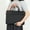 Black, variant on 14-Inch Laptop Bag Crossbody Briefcase - Oxford Cloth Shoulder Bag Waterproof Travel Business Work Tote for Men Women