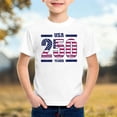 thumbnail image 2 of CHENge Boys Girls America 250 Shirt 1776 2026 July 4th 250th Birthday USA 250 Years T-Shirt, 2 of 5