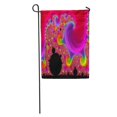 thumbnail image 1 of JSDART Pink Trippy Colorful Mandelbrot Fractal Abstract Bright Coil Color Garden Flag Decorative Flag House Banner 12x18 inch, 1 of 1