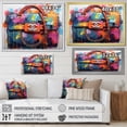 thumbnail image 4 of Designart "Pop Art Designer Bags painting" Fashion Wall Art Print, 4 of 5
