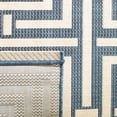 thumbnail image 5 of Safavieh Courtyard Ariana Geometric Indoor/Outdoor Area Rug, Navy/Beige, 6'7" x 9'6", 5 of 9