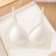 thumbnail image 5 of Daiosportswear Seamless Wireless Bra for Women Comfort Adjustable Strap Camisoles No Underwire Full Coverage Everyday Bras White XL(XL), 5 of 5