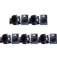 thumbnail image 1 of Tornillos MTB de cabeza de perno de tallo MTB MTB MTB CABEZA MTB CON ALA AZULES 6 PCS, 1 of 6