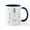 White/Navy Inside, variant on CafePress - Illinois Arrows - 11 oz Ceramic Mug - Novelty Coffee Tea Cup