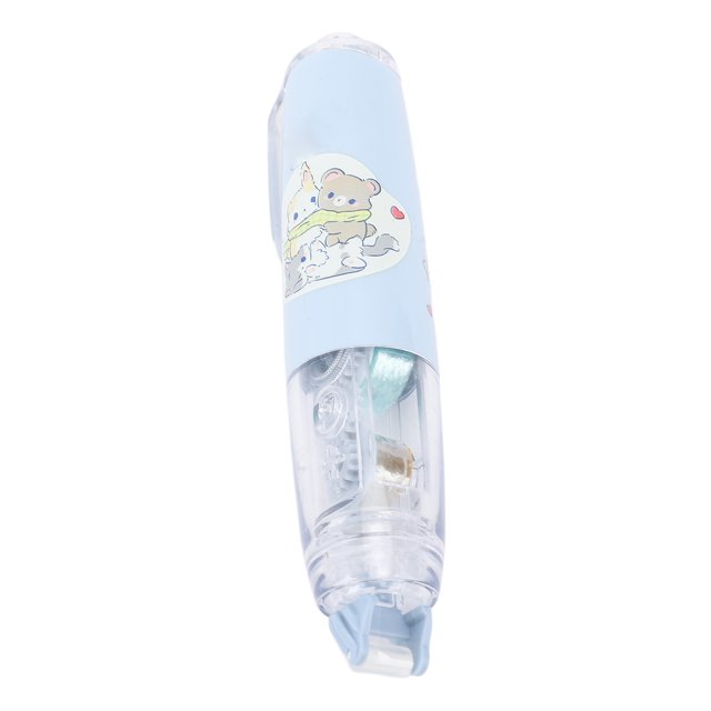 Rouleau de Ruban Adhésif Permanent Rétractable Double Face de 6 mm de Large, Conception Pratique à Boutons-Poussoirs, Rechargeable, Durable, Pointe Rotative à 360°, Style Moderne, avec Recharges pour Album de Scrapbooking