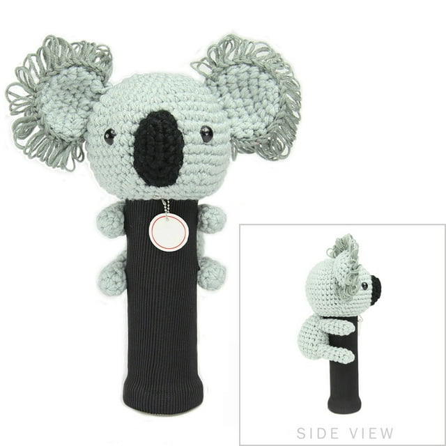 StitchHead Hand Stitched Yarn Animal Driver/Wood Head Cover - Koala