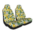 thumbnail image 2 of Naloa Lemon Seamless Pattern Oil Painting Effect Car Seat Covers 2PCs Front Car Seat Covers Universal fit for Most Cars SUVs and Trucks - 2 PCS, 2 of 5