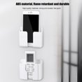 thumbnail image 5 of Peggybuy Wall Mounted Mobile Phone Charging Organizer Storage Box Stand Rack (White), 5 of 5