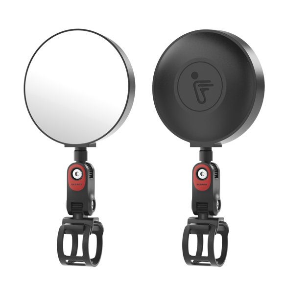 Espejo para scooter stio ajustable de gran angular, 2 unidades