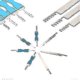thumbnail image 3 of 7pcs Stainless Steel Comb Picks Lock Opener Locksmith, 3 of 5