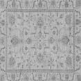 thumbnail image 1 of Ahgly Company Indoor Square Abstract Gray Modern Area Rugs, 7' Square, 1 of 4