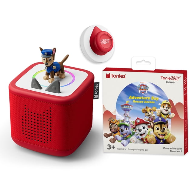 tonies PAW Patrol Toniebox 2 Full Play Set - Sunset Red