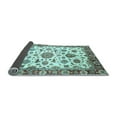 thumbnail image 2 of Ahgly Company Indoor Rectangle Abstract Light Blue Modern Area Rugs, 8' x 10', 2 of 4