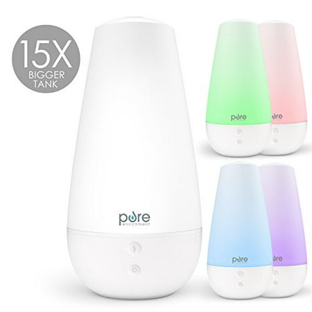 PureSpa XL – Extra Large Premium Aroma Diffuser with 2,000ml Tank – 3-in-1 Unit Also Functions as a Single-Room Humidifier and Intelligent Mood