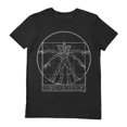 thumbnail image 1 of Stranger Things - Camiseta Vitruvian Demogorgon para Adultos Unisex (Negro), 1 of 2