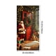 thumbnail image 3 of Uuiauoio Festive Christmas Door Cover with Design,Polyester Door Curtain for Holiday Home Decor, Seasonal Wall and Entryway Decoration for Parties and Family Gatherings,Festival Party Decoration, 3 of 6