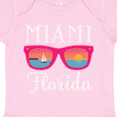 thumbnail image 4 of Inktastic Miami Florida Vacation Beach Trip Girls Baby Bodysuit, 4 of 5