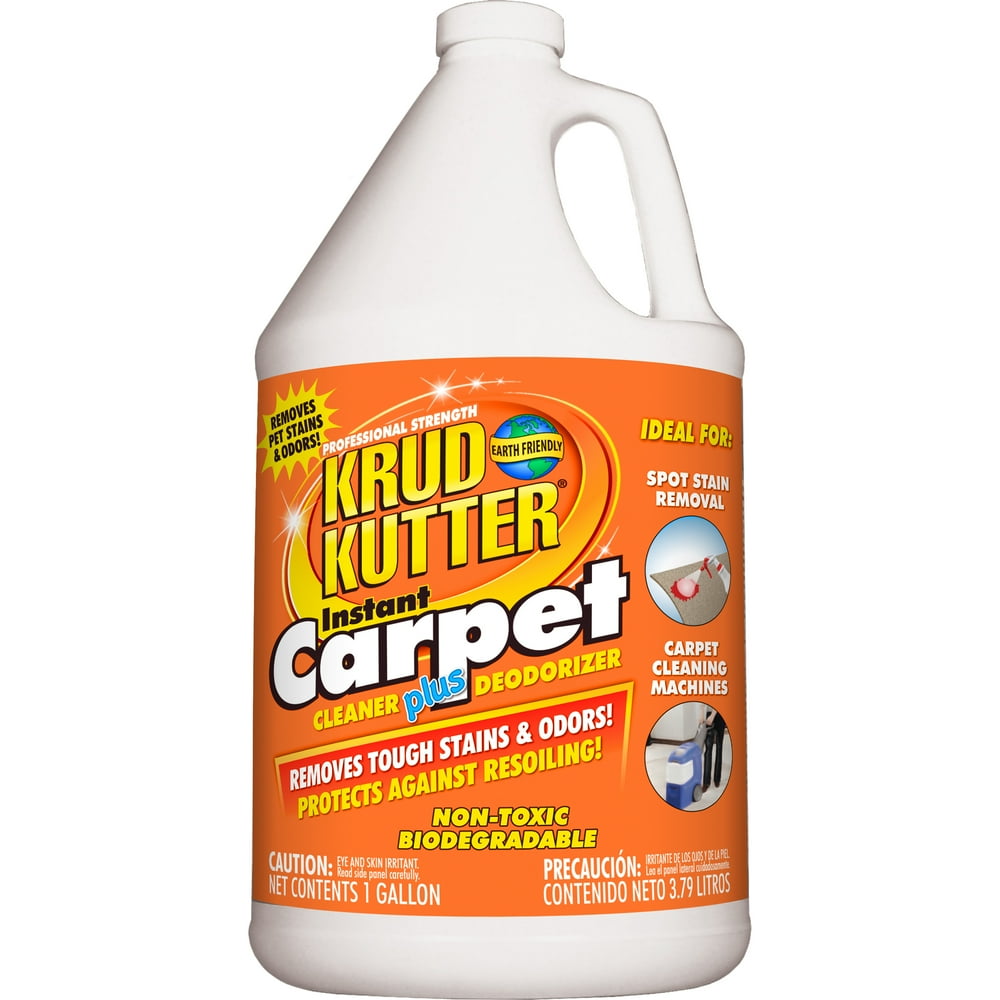 Krud Kutter Instant Carpet Stain Remover Plus Deodorizer, Gallon