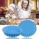 thumbnail image 4 of 8 Pcs Silicone Cake Pans, Non-stick Round Pie Moulds, Round Fluted Flan Baking Molds For Muffin, Qu, 4 of 5